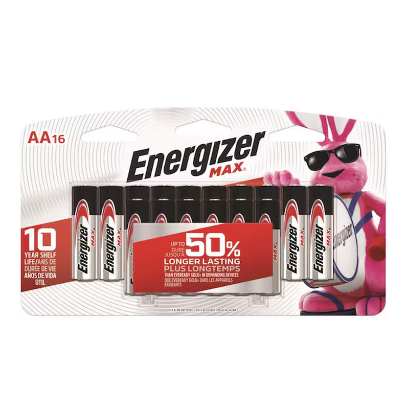 Max Alkaline AA Batteries, Double a Batteries ( 48 -Pack)