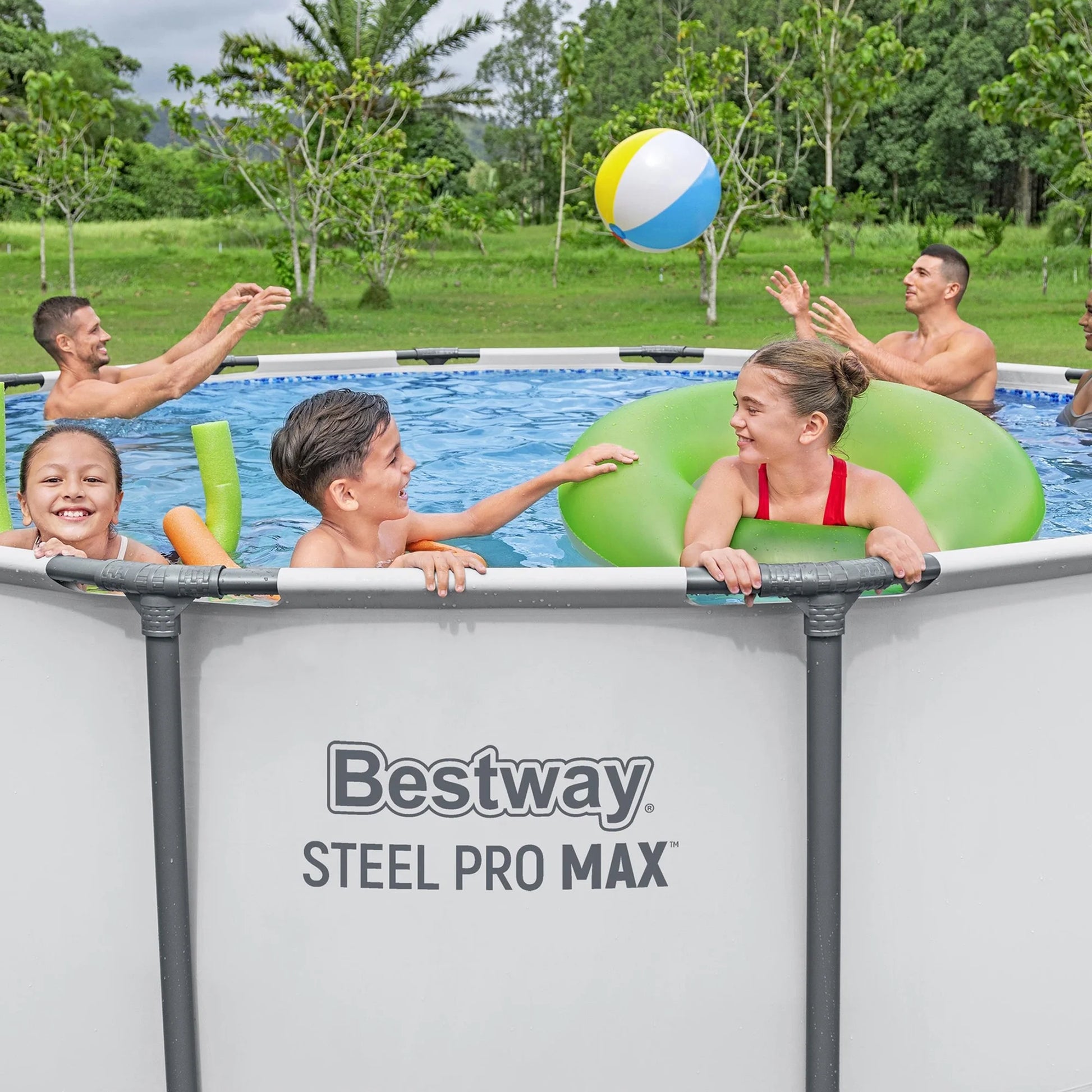 Steel Pro MAX 13' X 48" round above Ground Swimming Pool Set