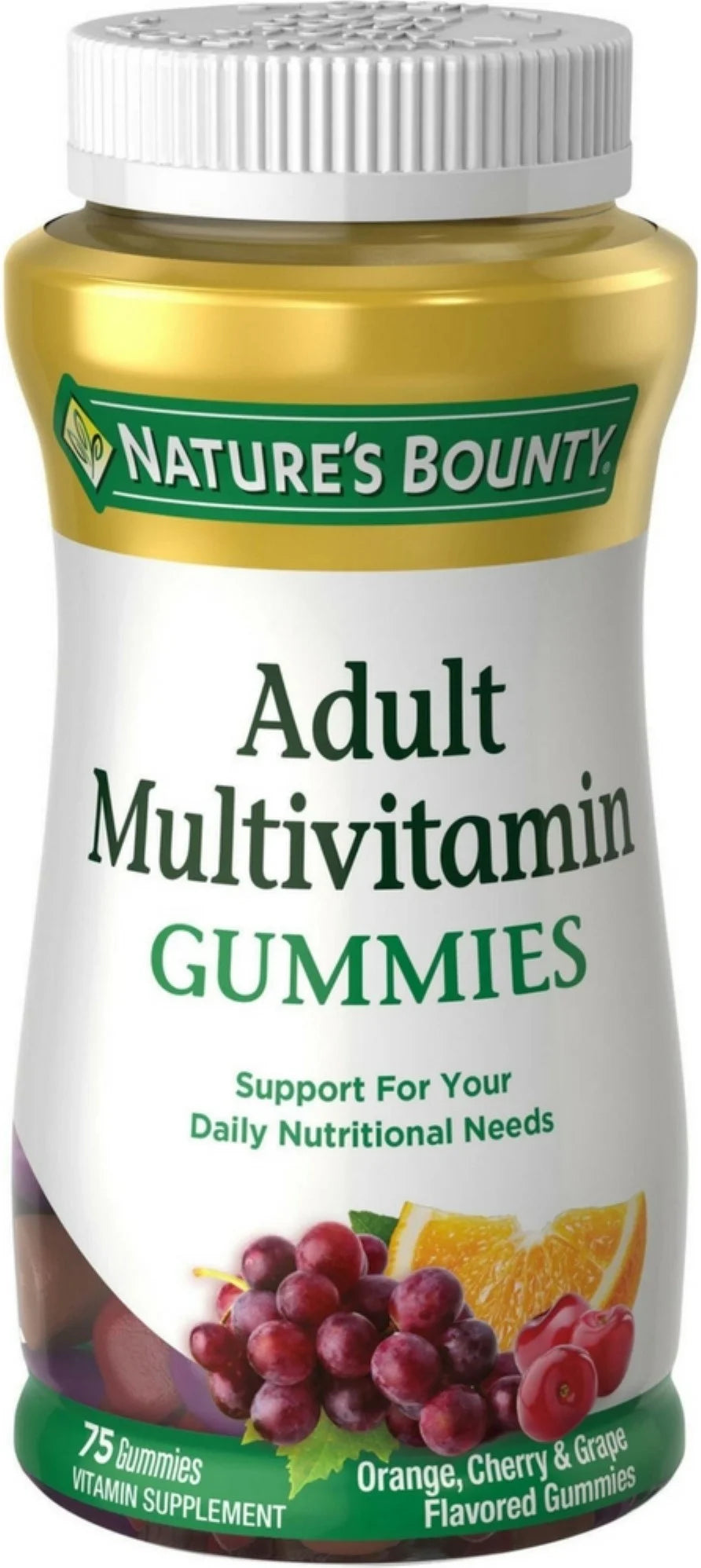 Adult Multivitamin Gummies 75 Each (Pack of 3)