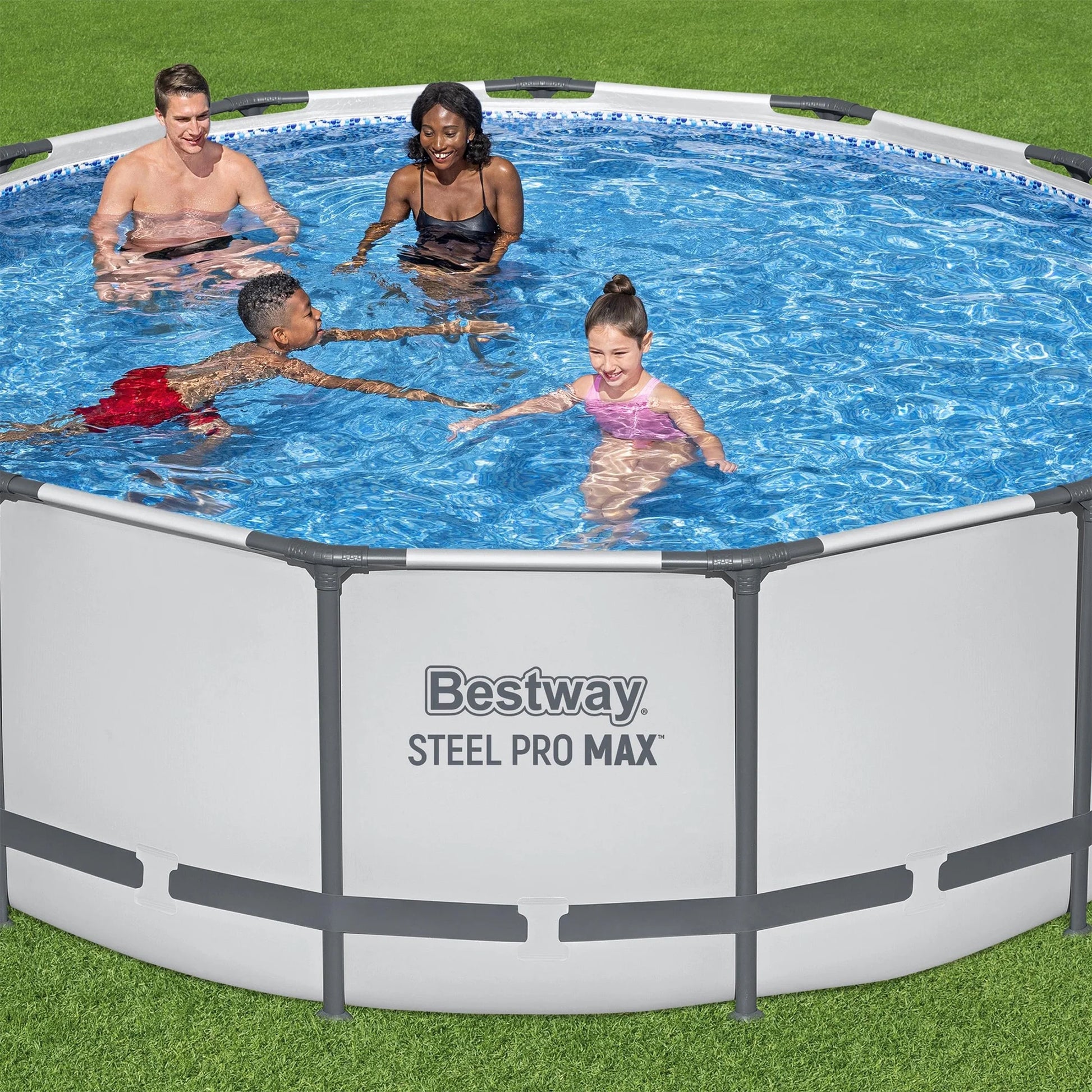 Steel Pro MAX 13' X 48" round above Ground Swimming Pool Set