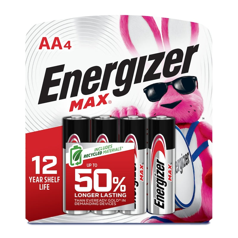 Max Alkaline AA Batteries, Double a Batteries ( 48 -Pack)